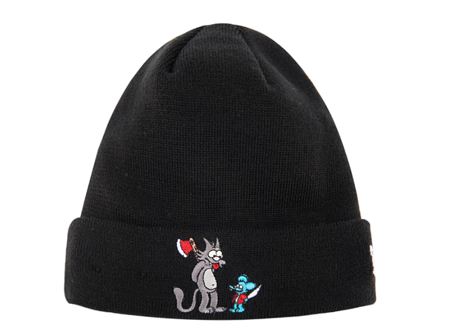 NEw Era Itchy & Scratchy Simpsons Beanie Knit