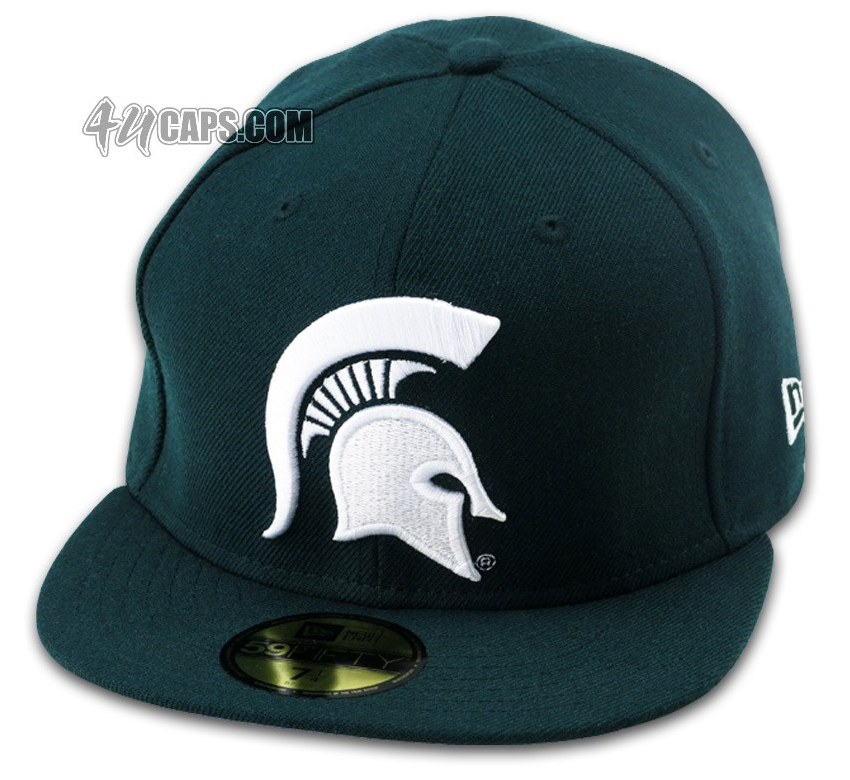 New Era Michigan State Spartans 59Fifty Capaddicts Lifestyle