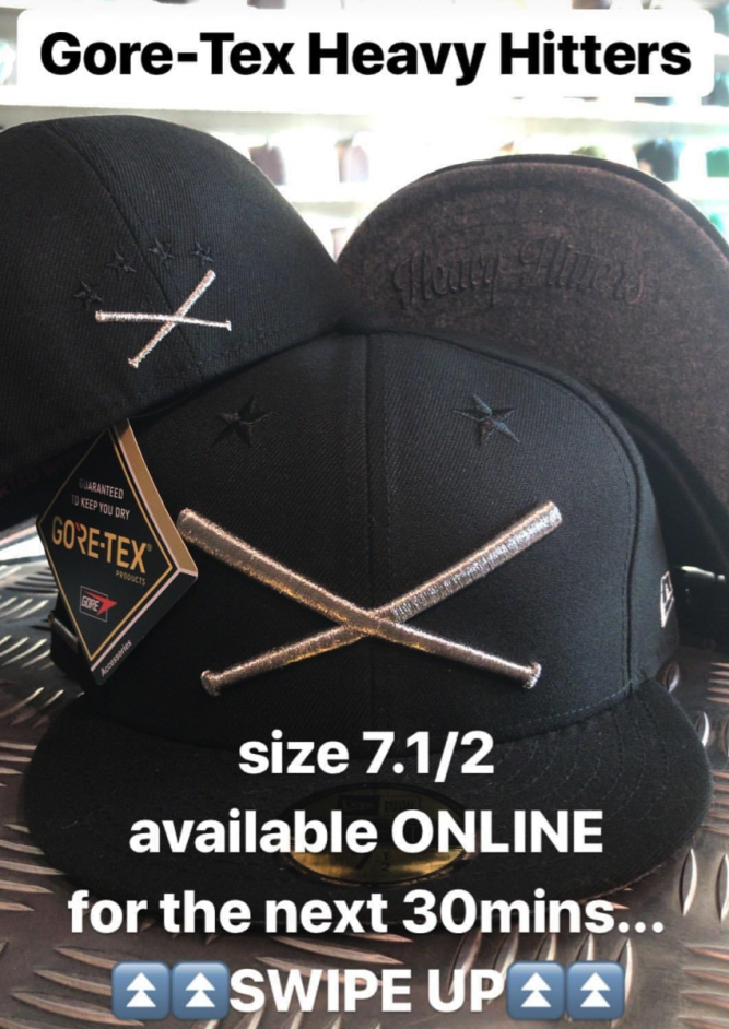 New Era X Justfitteds – Heavy Hitters – Gore-Tex – 59Fifty – Secret ...